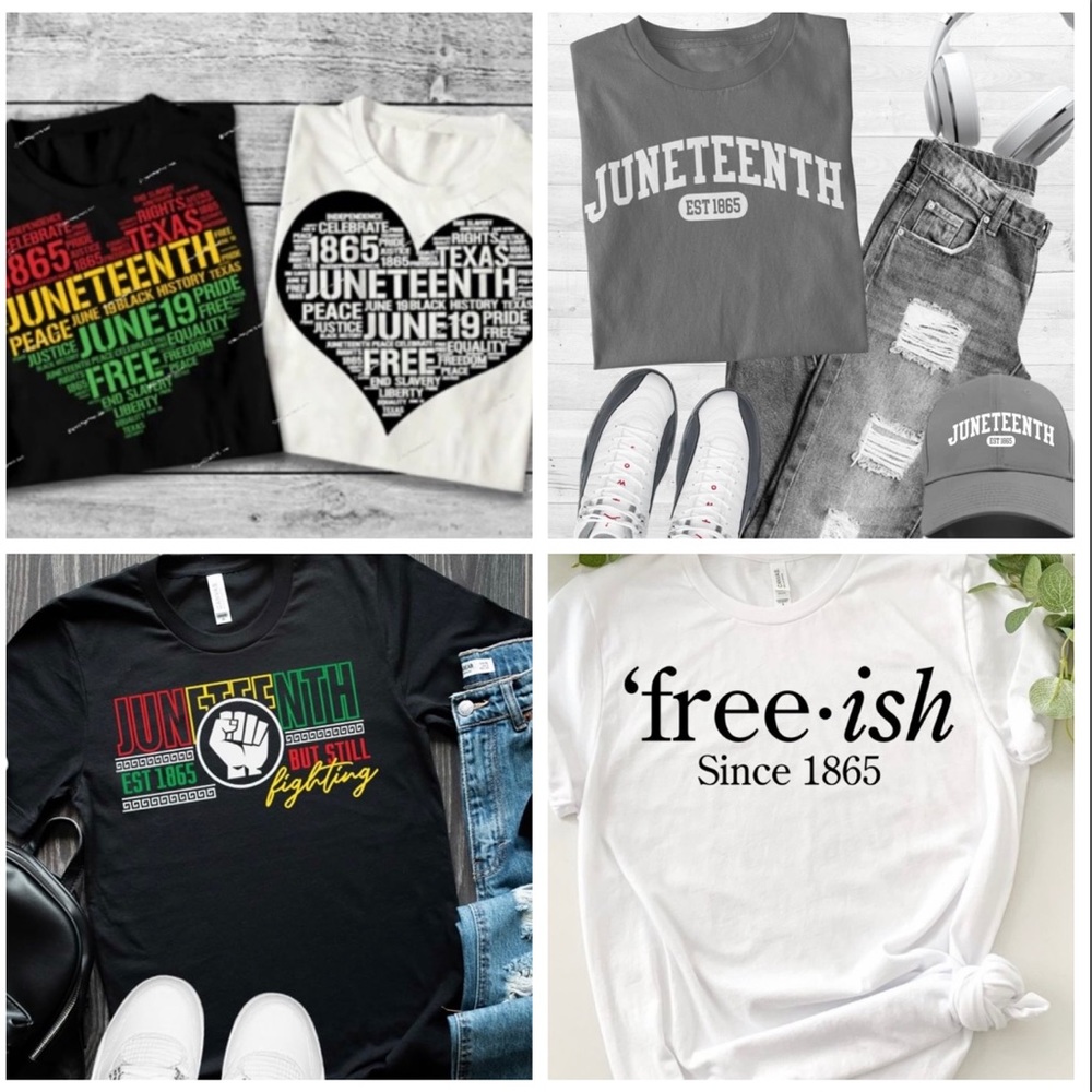 🎉HP🎉🌹Unisex Juneteenth T-Shirts🌹